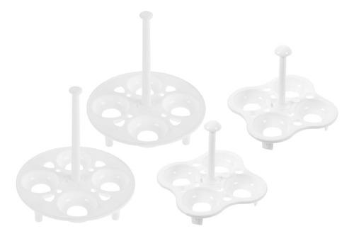 4 Rejillas Para Cocinar Huevos Al Vapor, 4 Rejillas, Cesta P