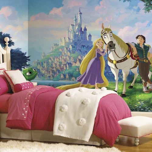Vinilo Decorativo Pared [17mo8peo] Rapunzel Enredados Disney