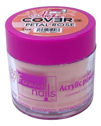 Acrilicos Make Up 2 Oz Tono, Fantasy Nails Color Petal Rose