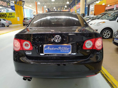 Volkswagen Jetta 2.5 Preto 2009 (automático + Couro + Teto)