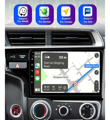 Central Multimídia Android Honda Wr-v 2017-22 Carplay 4/64gb