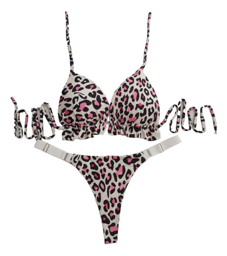 Conjunto Malla Bikini Femenino Dos Piezas 