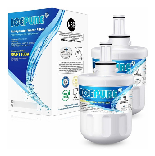 Icepure Da29-00003g Filtro De Agua Para Refrigerador De Repu