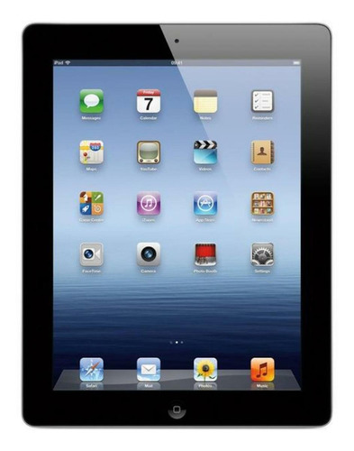 iPad  Apple  3rd generation 2012 A1430 9.7" 32GB preto e 1GB de memória RAM