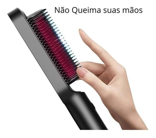 Escova Alisadora 5 Em 1: A Solução Para Cabelos Rebeldes