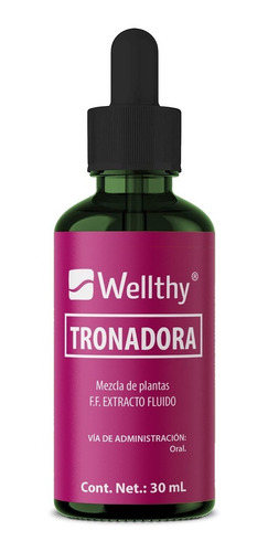 Wellthy Extracto Fluido De Tronadora 30ml Se