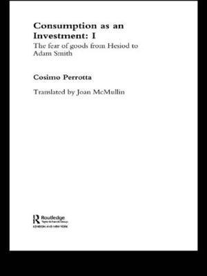 Libro Consumption As An Investment - Cosimo Perrotta