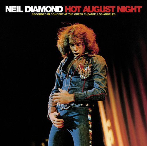 Vinilo Neil Diamond Hot August Night 2 Lp Nuevo Sellado