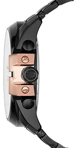 Relógio Masculino Diesel Mega Chief/em Aço Inoxidåvel Preto