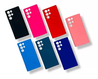 Funda De Silicona Con Felpa Para Samsung S22 Ultra