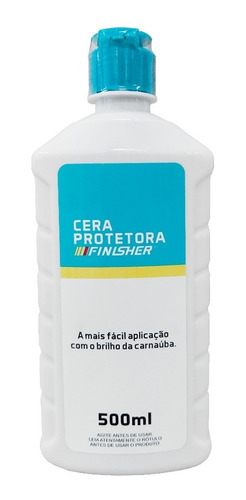 Imagem 1 de 1 de Cera Protetora De Carnaúba 500ml Finisher Protege Brilho