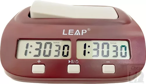 Relógio de xadrez digital LEAP PQ9907S – Jadoube