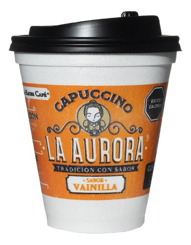 Cafe Cappuccino Moka Vainilla Original Aurora 27 Gr - 20 Pza