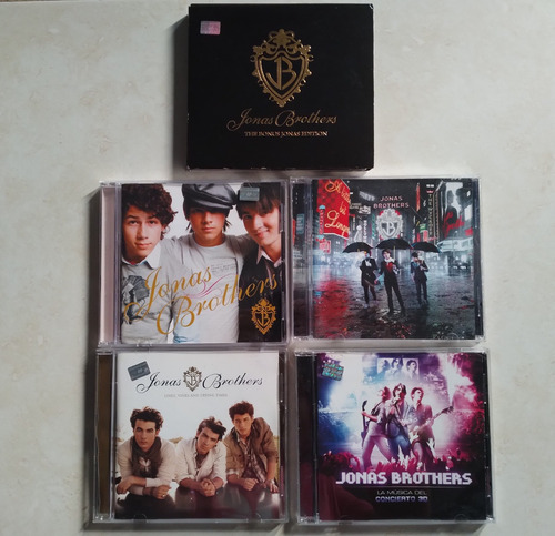 Set De Discografia De Los Jonas Brothers Original