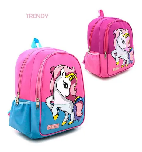 Mochila Infantil Trendy Unicornio New Model Cod 15410 Ellobo