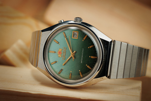 Reloj Orient Viejo De Los Años 80 A Cuerda Funcionado (Usado)