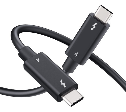 Cable Thunderbolt 4 3 Certificado 8k 4k Usb 4.0 2 Metros 2m