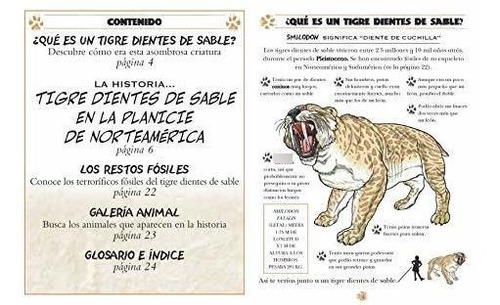 Tigre Dientes De Sable: (smilodon) (animales De La Prehistor