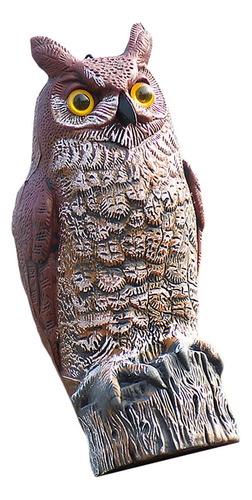 Estatua De Señuelo De Búho De Diseño, Espantapájaros De