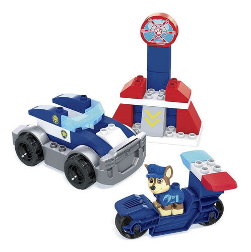 Mega Bloks - Paw Patrol Auto De Policía De Chase - Gyj00