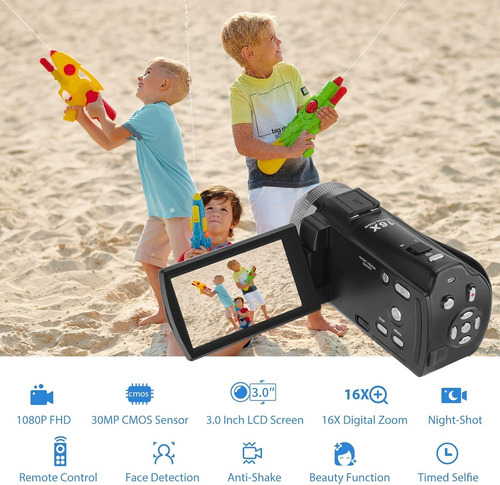 Videocamara Videocamara Grabadora De Camara Digital Full Hd