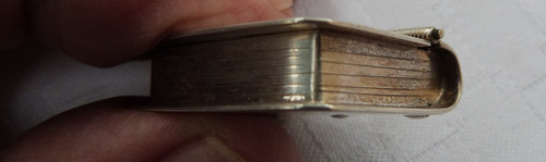 Monijor62-antiguo Coleccion Pastillero Librito Plata 925 (Usado)