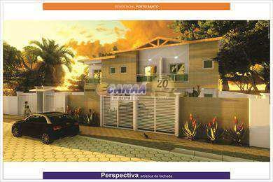 Sobrado De Condomínio Com 2 Dorms, Vila Atlântica, Mongaguá - R$ 180 Mil, Cod: 3350 - V3350