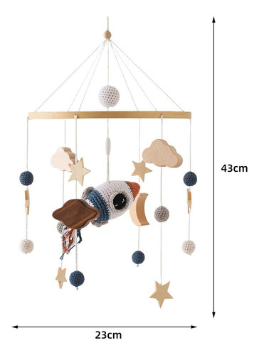 // Móbile Para Berço De Bebê, Decoração De Estilo A