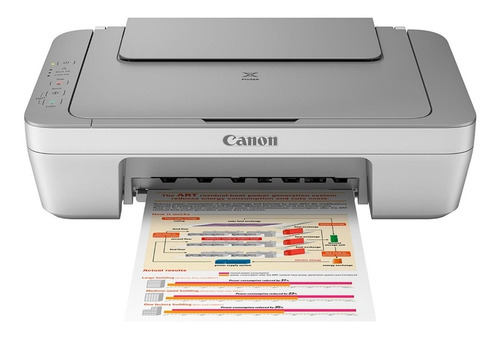 Impresora Multifuncion Canon Con Cartuchos Negra O Blanca