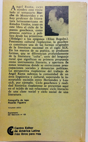 Los Gauchipolíticos Rioplatenses, Ángel Rama (Usado)
