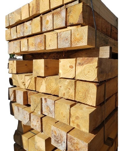 Poste Puntal Madera Pino Encofrado 3 X 3 X 3.05 Mts. Ms
