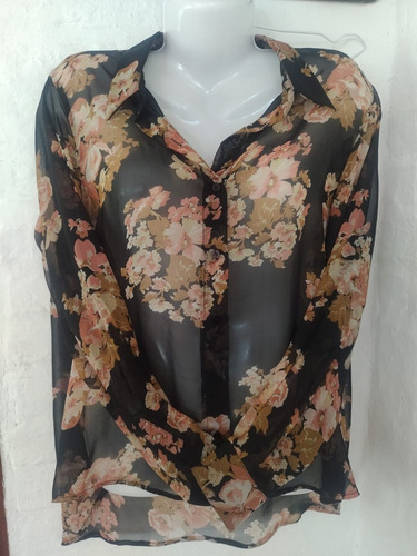 Blusa De Gasa  Mujer Marca Complot