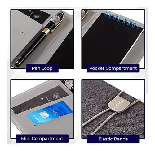 Ooku A6 Travelers Notebook Cover Compatible Con Rocketbook |