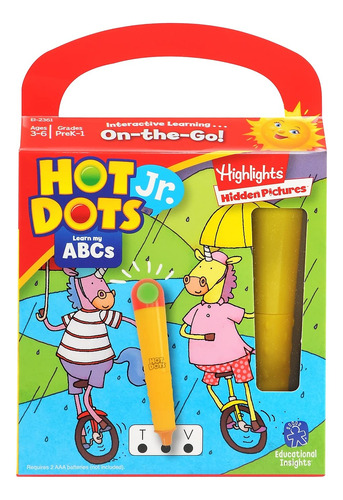 Cuaderno De Trabajo Educational Insights Hot Dots Jr. Aprend