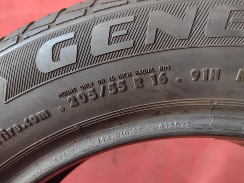 Pneu 205 55 Aro 16 General Evertrek Hp Usado Meia Vida H (Usado)
