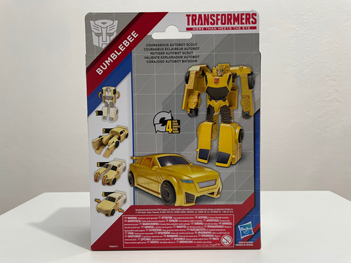 Transformers Bumblebee Alpha Figura De Accion Hasbro 15cms