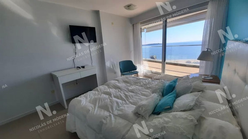 Imagen 14 de 20 de Apartamento De 3 Dormitorios En Playa Mansa, Edificio De Categoría - Punta Del Este Mansa