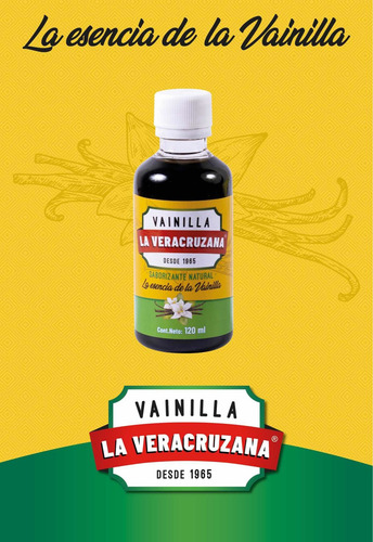 Vainilla La Veracruzana 120 Ml 24 Pack