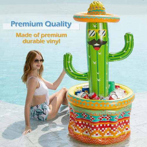 Hielera Inflable Para Fiesta En La Piscina