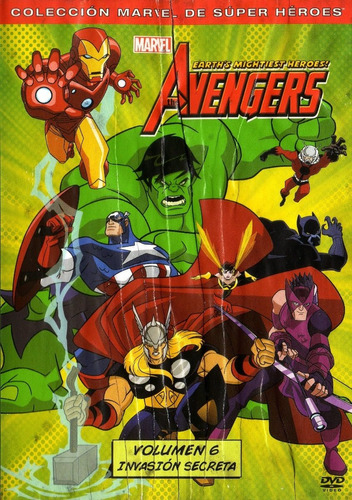 Earth's Mightiest Heroes Avengers Vol.6 Dvd Orig Ver Descrip
