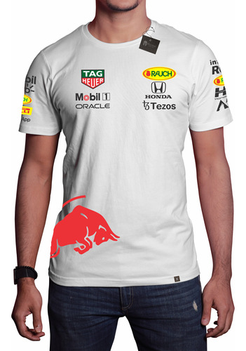 Polera F1 Oracle Red Bull (68) Diseño Exclusivo Verstappen