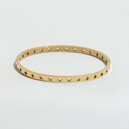 Tarla - Brazalete De Estrellas Acero Inoxidable Waterproof
