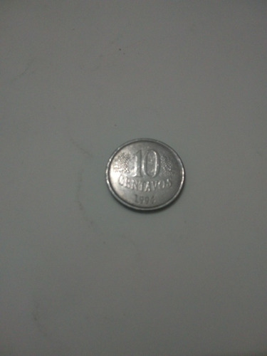 Moneda Brasil 10 Centavos 1994 