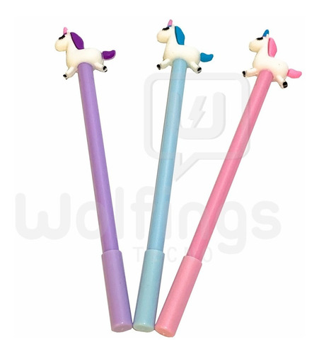 Pack X12 Birome Unicornio Lapicera Infantil Souvenir Regalo