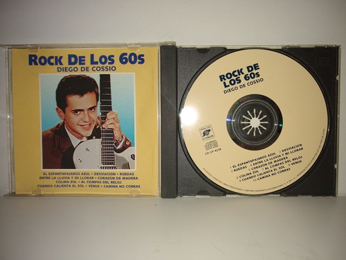 Diego De Cossio Cd Rock De Los 60's Enrique Guzmán Cesar