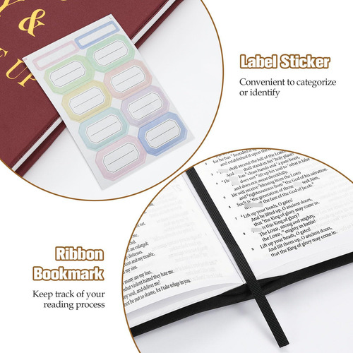 Funda Elástica Reutilizable Para Libros De Tapa Dura 7 Unida