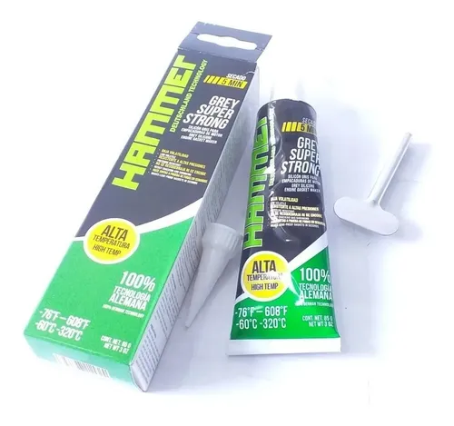comprar Silicon Gris Hammer Alta Temperatura Automotriz Silicone 85g