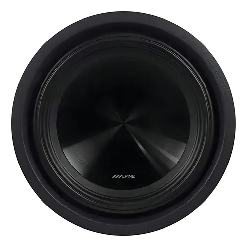 Subwoofer Alpine Swt-10s4 10 Pulgadas 4ohms Color Negro