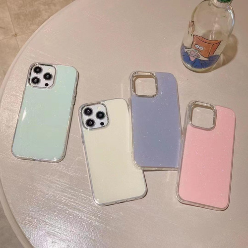 Funda Color Pastel Con Correa Removible Para Iphone Agua 15 Pro Max