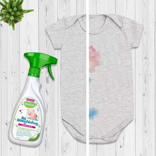 Pré Lavagem Tira Manchas Xô Manchinhas 500ml Refil Bioclub